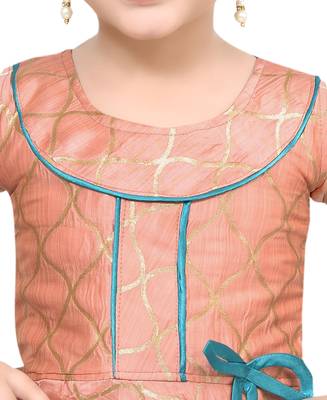kbkidswear girls party wear kurta with dhoti pant . 4