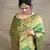 Green woven paithani silk saree with blouse