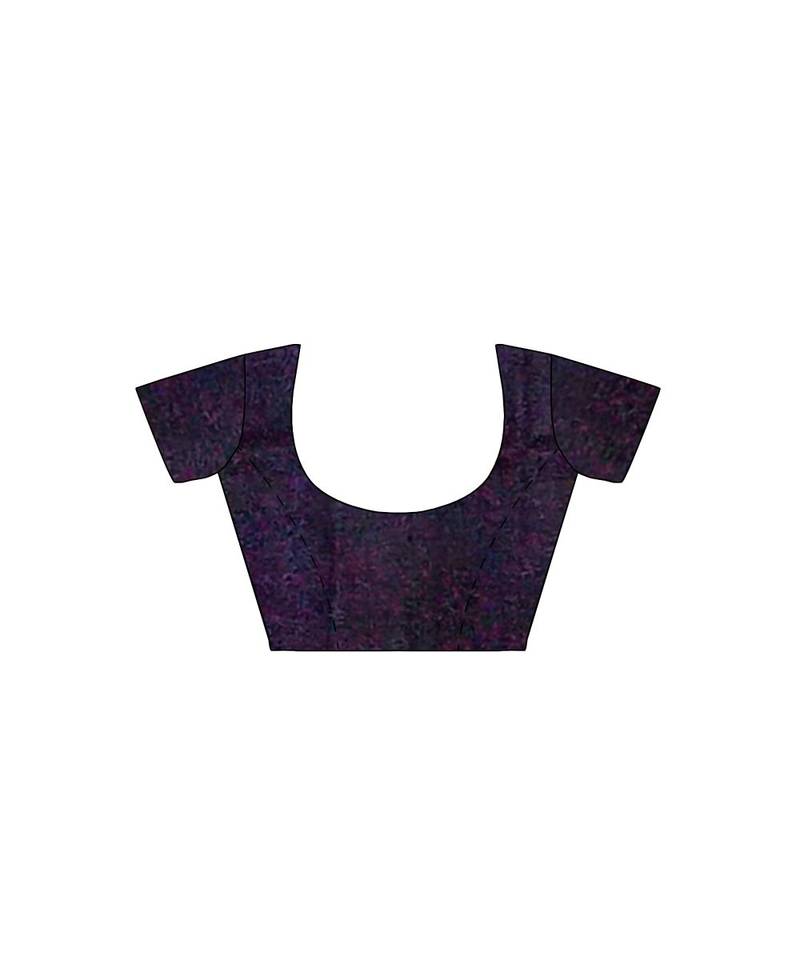 hand batik mulberry silk mark saree and blouse piece with silk mark