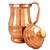 Handmade Copper Jug Pitcher  Serveware & Tableware  Good Health Benefits  Maharaja Jug with Lid 1800 ML