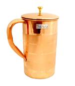 Pure Copper Luxury Design Water Jug Pitcher  Capacity 1600 ML