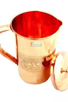 Pure Copper Jug Water Pitcher  Capacity 1600 ML