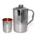 Inside Pure Copper Jug with 1 Handmade Drinking Stainless Steel Inside Copper Glass