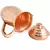 Pure Copper Maharaja Water Jug Pitcher Hammered Design  Drinkware Set  1800 ML