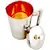 Steel Copper Jug Pitcher with Brass Knob  Capacity 1500 ML