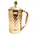 Pure Copper Jug Pitcher with Brass Knob  Glassware & Drinkware (2000Ml of Jug)