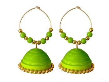 Green danglers-drops 1