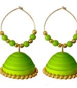 Green danglers-drops