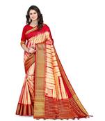 Vallabhi Silk Blend Saree With Blouse Piece