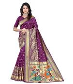 Banarasi Silk Saree with Blouse piece