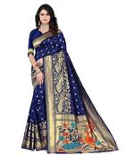 Banarasi Silk Saree with Blouse piece