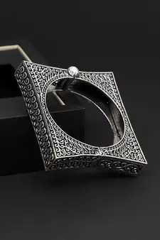 Silver bangles-and-bracelets