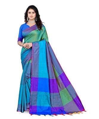 Silk Saree with Blouse piece 1