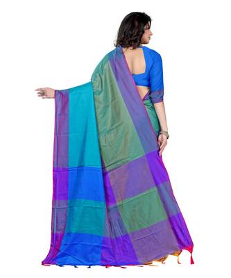 Silk Saree with Blouse piece 3