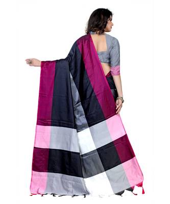 Silk Saree with Blouse piece 3