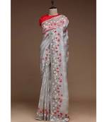 Soft Organza Saree with Blouse piece