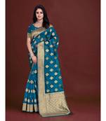 Soft Organza Saree with Blouse piece