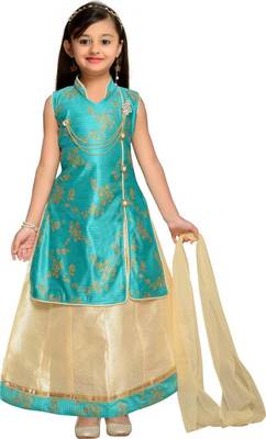 A&A FASHION girls party wear lahnga choli with dupatta set 1