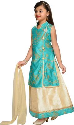 A&A FASHION girls party wear lahnga choli with dupatta set 3
