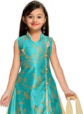 A&A FASHION girls party wear lahnga choli with dupatta set 4