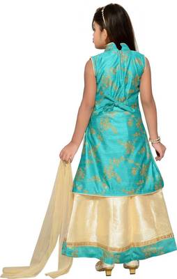 A&A FASHION girls party wear lahnga choli with dupatta set 5