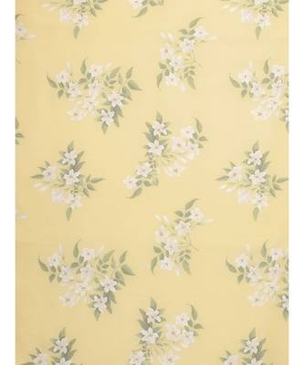 Cream & Green Organza Floral Printed Saree with blouse 2