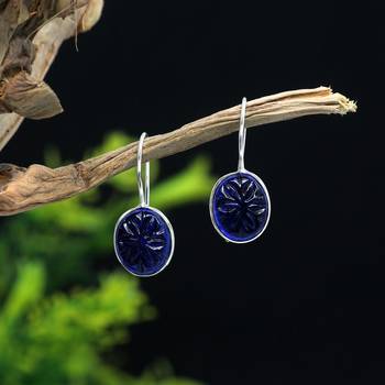 Blue danglers-drops 1
