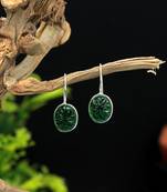 Green danglers-drops