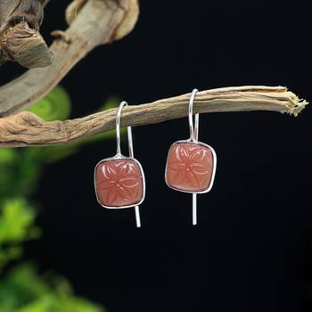 Brown danglers-drops 1
