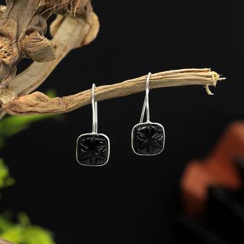 Black danglers-drops 1