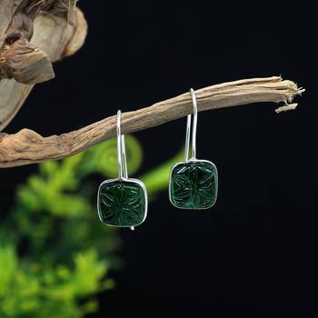 Green danglers-drops 1