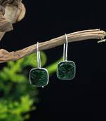 Green danglers-drops