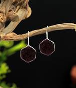 Purple danglers-drops