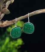 Green danglers-drops