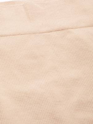 Beige Solid Micro Fiber Saree Shapewear 4
