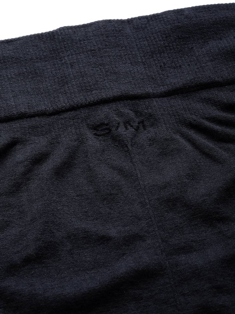 Black Solid Micro Fiber Saree Shapewear