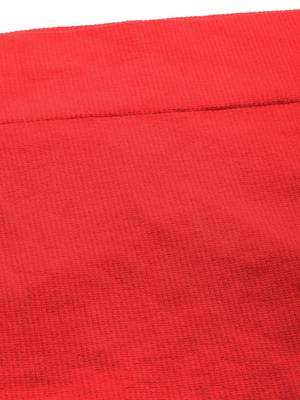 Red Solid Micro Fiber Saree Shapewear 4