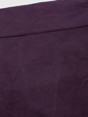 Purple Solid Micro Fiber Saree Shapewear 4
