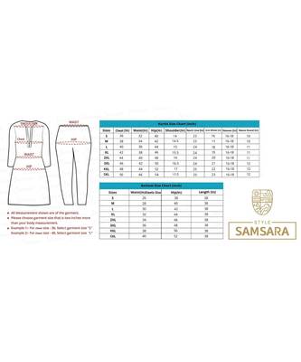 Style Samsara Teal Cotton Blend Printed Kurta Set For Women 6