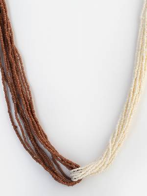 Brown pearl necklaces 4