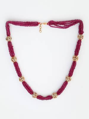 Pink pearl necklaces 3
