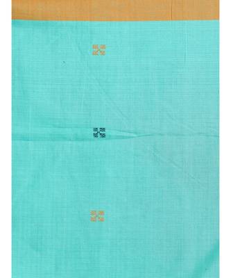 Blue Bengal Handloom Pure Cotton Saree with blouse Daily Saree with blouse 4