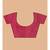 Pink Bengal Handloom Cotton Blend Work Saree with blouse
