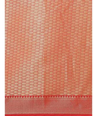 Banarasi Peach Woven Design Festive Wear Saree with blouse 5