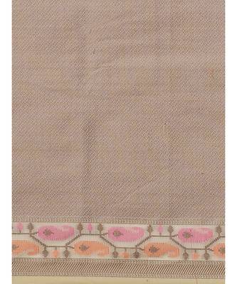 Banarasi White Woven Design Work Wear Saree with blouse 5