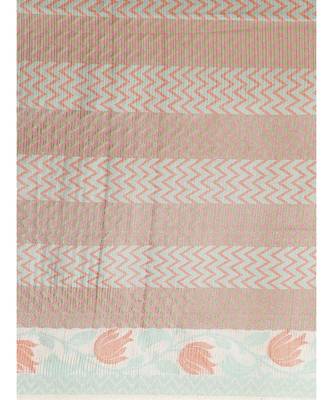 Banarasi White Woven Design Work Wear Saree with blouse 5