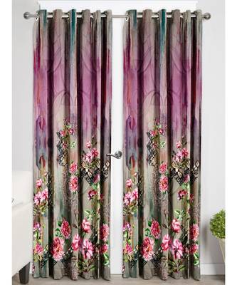 Multicolor Polyester Digtal Printed Curtain 3