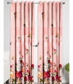 Brown Polyester Digtal Printed Curtain