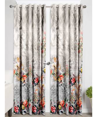 Pink Polyester Digtal Printed Curtain 1