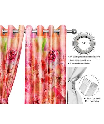Multicolor Polyester Digtal Printed Curtain 2